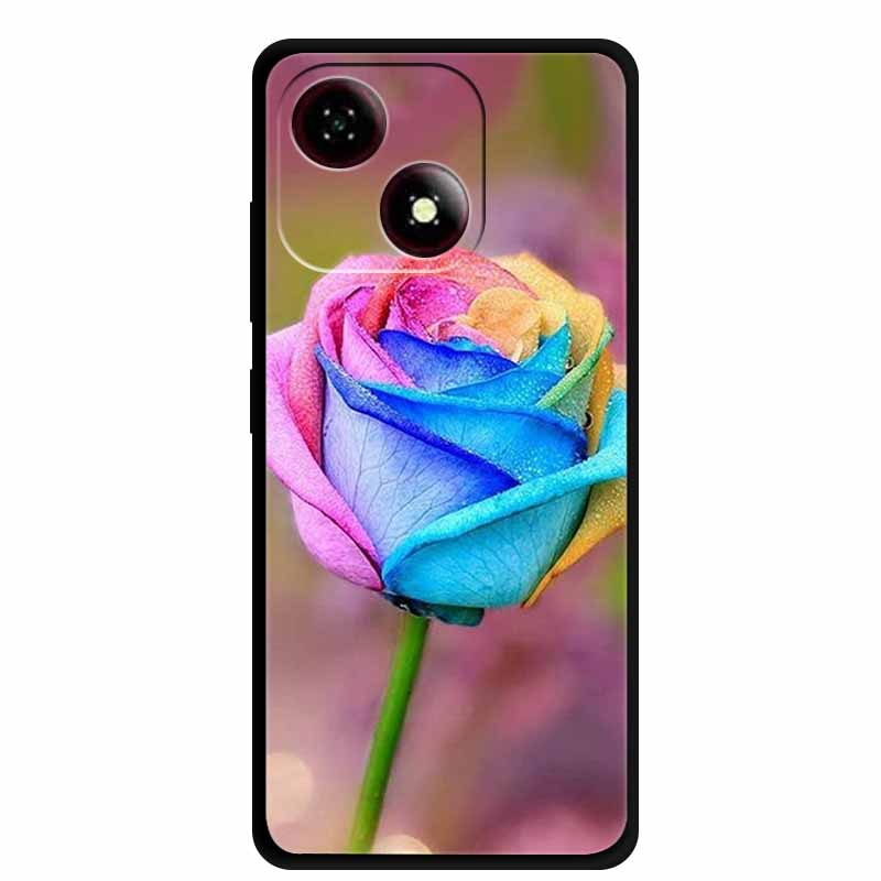 Θήκη για ZTE Blade A35e A 35 e A35 e Μαύρη Σιλικόνη Μαλακό Πίσω Κάλυμμα Θήκη για ZTE Blade A35E Θήκη Κινητού Z2466 Funda Καλύμματα