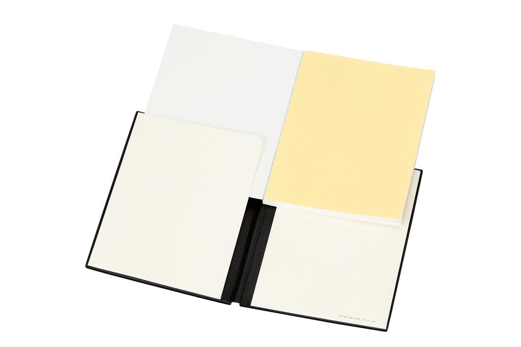 Nakatani Brothers "Yamanaka Lacquerware" Lacquerware Notebook Cover (with Swallow Notebook) Fuji Sakura Design 37-2909