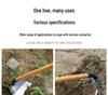 Vegetable Planting Hoe: Versatile Household Tool for Weeding & Digging, Made from Thickened Manganese Steel