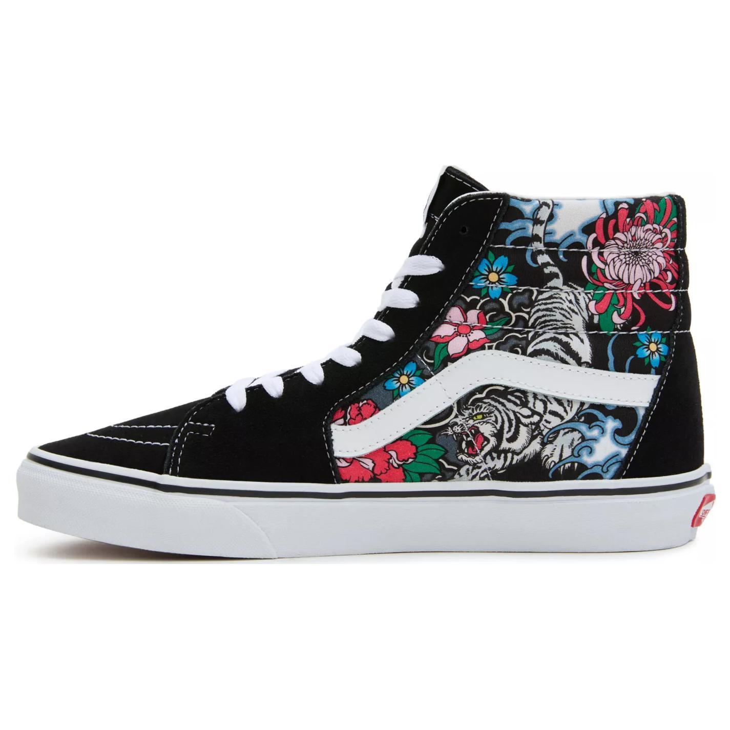 

New Sk8 Vans Hi Tiger Floral VN000BW76GL 36.5