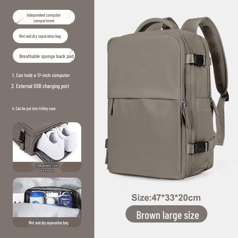 

Lishen Large Capacity Multi-functional Backpack