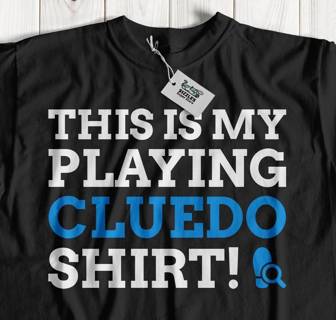 Unisex Funny Cluedo Board Game T-Shirt Christmas Games Night 2XL