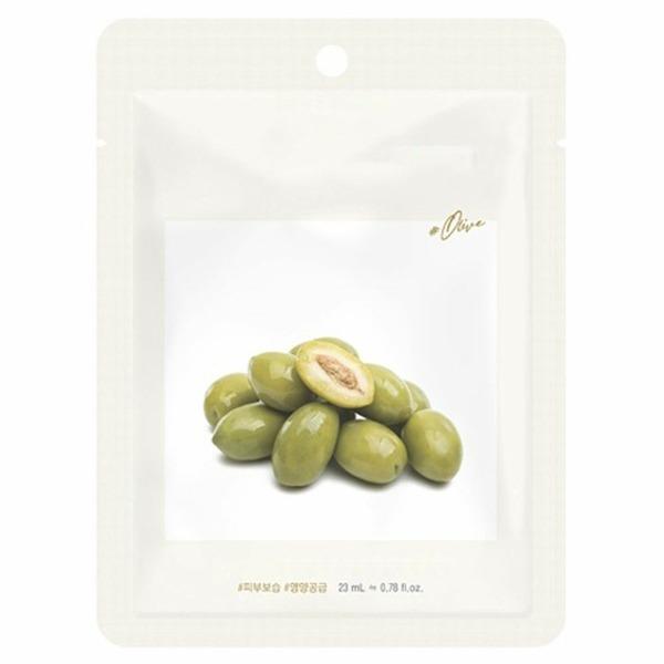 Colorless, transparent, and moisturizing essence olive mask pack (10 sheets) (WA823EE) basic