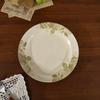 ZISIZ Floral Ceramic Dinner Plate