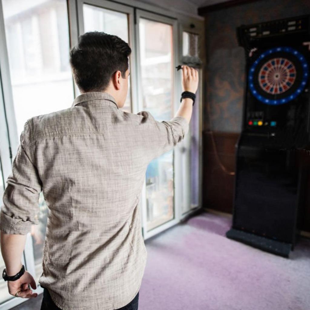 CyeeLife Darts Kunststoffspitzen Professionelles Soft Tip Darts Set 18g mit Koffer und 30 Extra Dartspitzen für Elektronisches Dartboard - (Schwarz) (Schwarz)