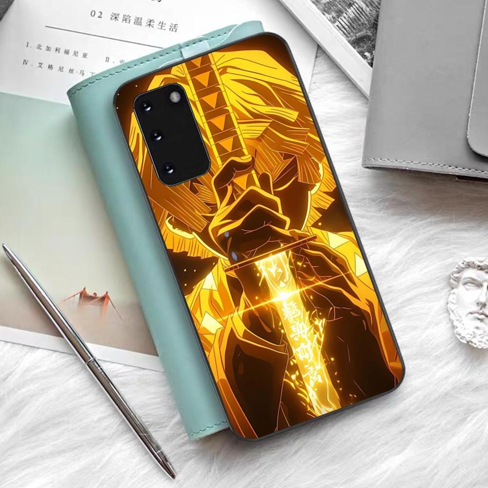 

Zenitsu Agatsuma Phone Case For Samsung S 9 10 20 21 22 23 30 23 24 Plus Lite Ultra FE S10lite Fundas Samsung S30 plus 5G