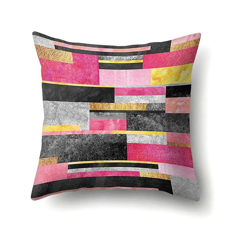 Polyester Pillowcase Automobile Decoration Home Printed Pillowcase