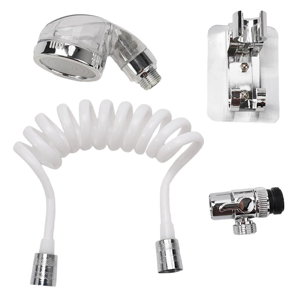 Shower Faucet Set Attachment External Faucet Sprayer Handheld
