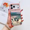 Cool Anime ZZZ Phone Case For iPhone 17 16 15 14 13 12 11 Pro Max Black Purple Matte Laser Metallic Aurora Funda