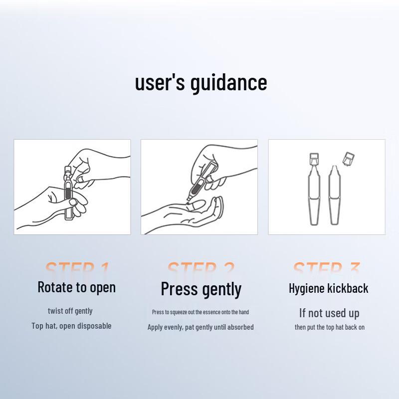 Wenbiquan Anti-Wrinkle Firming Soothing Single-Use Essence