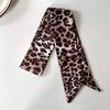 Leopard Print Small Silk Scarf Decoration Neck Scarf New Slender Scarf  Neckwear/Wrist/Waistband