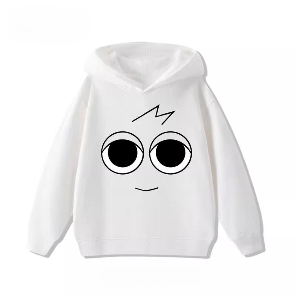 Sprunki Music Rhythm Box Peripheral Children's Hoodie Sweatshirt Boy and Girl Clothing Autumn and Winter Warm Children's Clothes