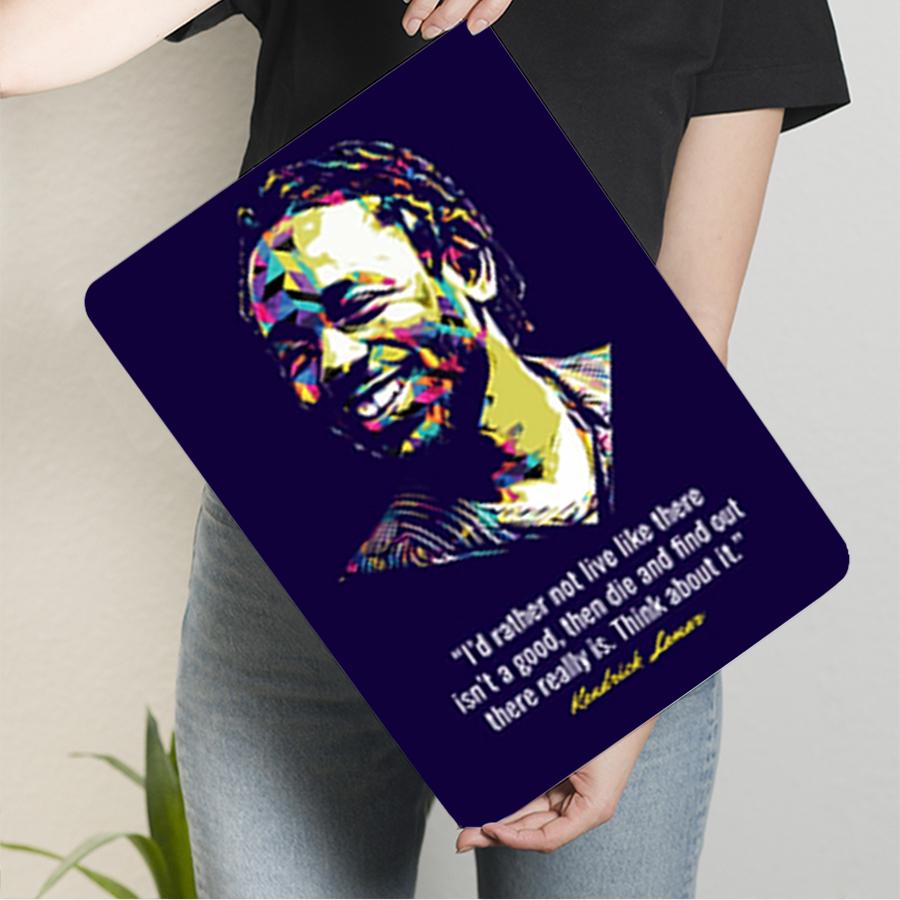 Martin Luther King Jr Portrait Metal Wall Art Inspirational Quote Decor for Home Office Decorative Hanging Sign
