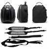 Yubbuio Motorcycle Seat Bag, Carbon Fiber, Expandable Function, Waterproof, Durable, Backpack with Lock, Built-In