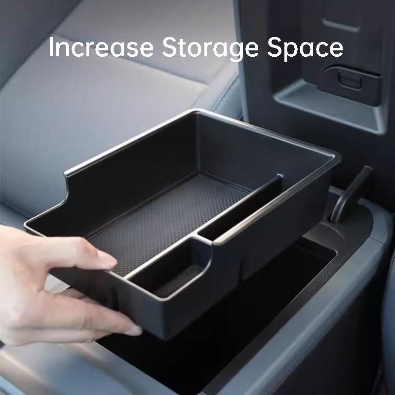 For GAC AION Y Plus 23-25 Center Console Armrest Box Storage Box Tidying Organizer Tray Container Car Interior
