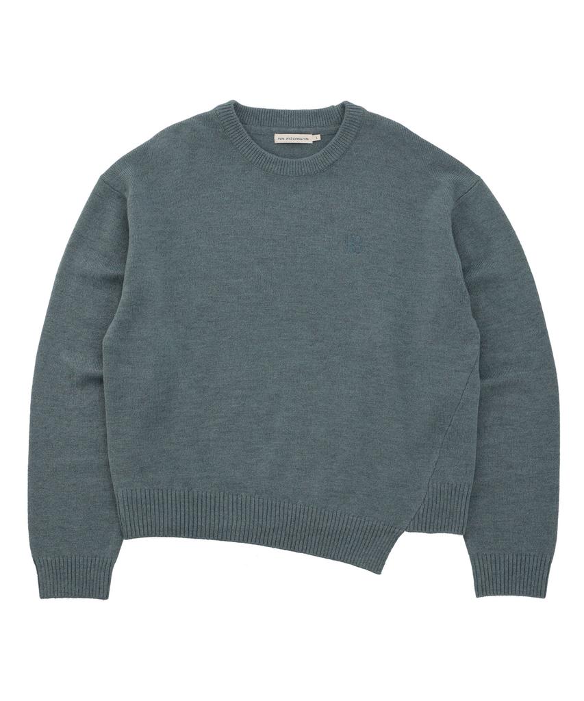 NOWANDTOMORROW Basic Knit Pullover [5 Color]