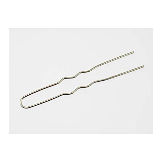 Olive-G 20-Piece U-Shaped Hairpin Set, 110mm, for Handmade Crafts, Silver