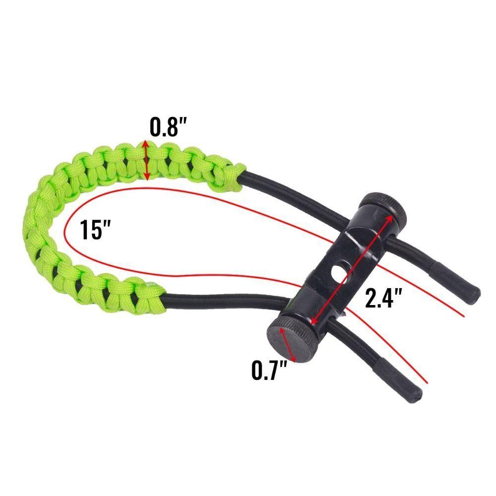 Loop Braided Wrist Compound Bow Wrist Arrow Wrist Sling Bow Handle Sling Braided Parachute Cord