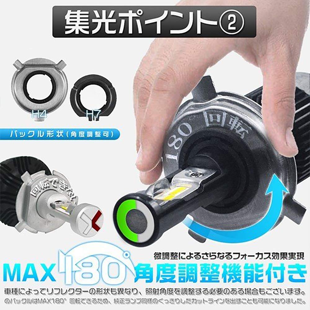 HIKARI Exkluzivní prodej LED světlomet, HB3 (9005), Mlhové světlo, Pro auta, S vysokou světelnou účinností,