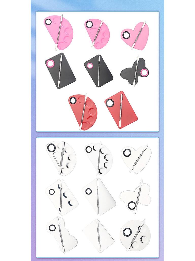 Stainless Steel Makeup Palette for Blending Foundation