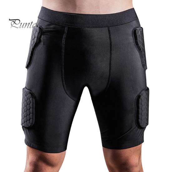 Anti-Kollisions Herren Fußball Basketball Gepolsterte Schutzhose