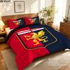 Genoa CFC Pattern Bedding Home Decoration Birthday Gift ( 1 duvet cover + 2 pillowcase, without core),fan merchandise.