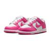 Nike Zapatillas Deportivas Dunk Low PS Laser Fuchsia para Niños Rosa Blanco FB9108-102