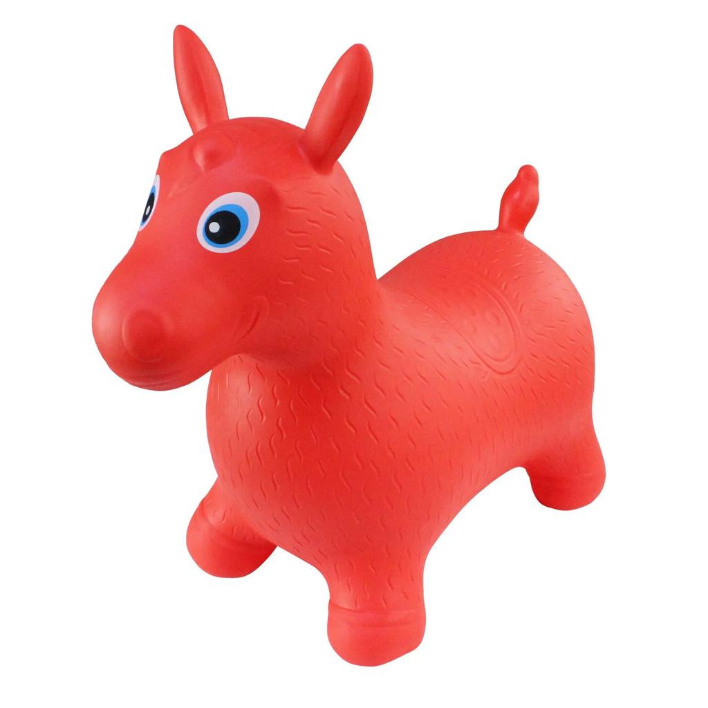 Kids Animal Inflatable Bouncy Horse Hopper Soft Vaulting Horse Bouncer PVC Jumping Leech Ride On Children Baby Play Toys