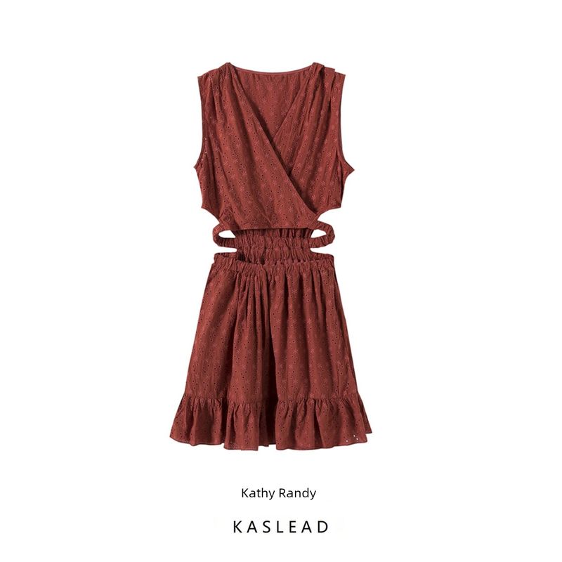 Women's Kaslead New Casual Dress Embroider