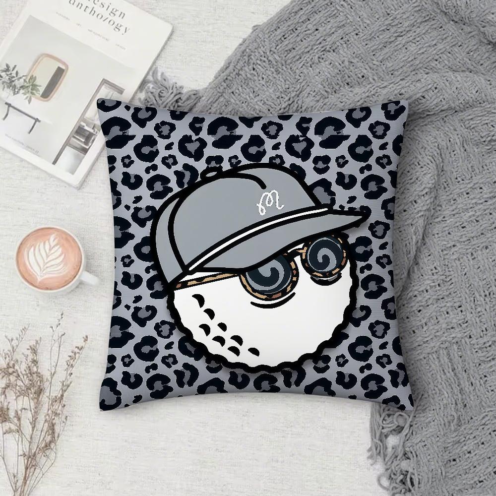 MMalbonES GGolfS Pillow Case Square DoubleSided Printing Sofa Cushion Cover Pillowcase Bedroom Bedside