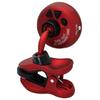 SNARK Chromatic Tuner with External Microphone Compatible with All Instruments Red Clip-on ST-2