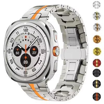 Bracelet for Samsung Galaxy Watch Ultra 2025 Correa Stainless Steel Metal Band for Samsung Ultra 7 Galaxy Ultra 47MM Wrist Strap