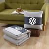 For VW Volkswagen Jetta MK5 Golf Car Seat Cushion Quilt Blankets Throw Pillow Two-in-one for Volkswagen Golf Passat Jetta Touare
