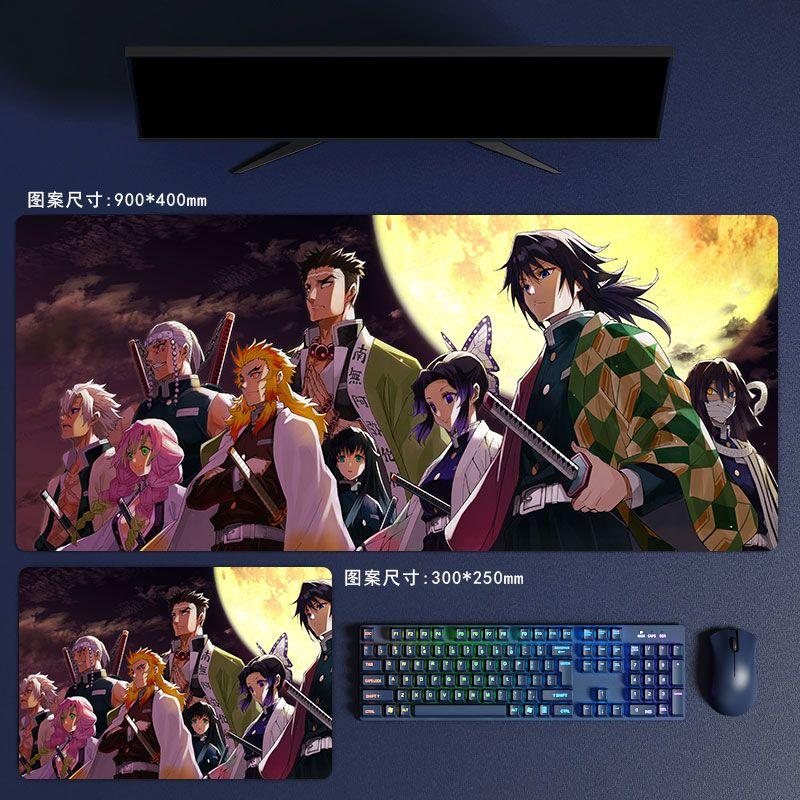 Demon Slayer Mouse Pad, Keyboard and Mouse Pad, Cheap, Exquisite, Gaming Equipment, Computer Equipment, Anime, Comics