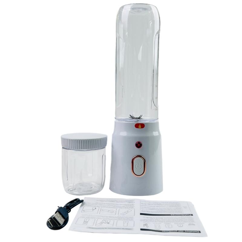 Portable Blender for Shakes and Smoothies Rechargeable Blender Fruit Juice Mixer for Travel/Picnic/Office/Gym/Sport
