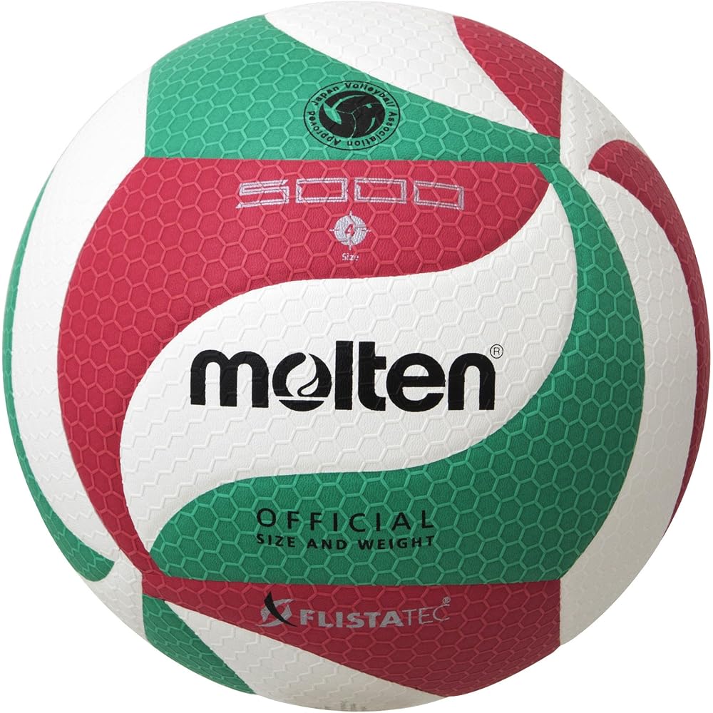 Molten Freestyle Tech Volleyball V4M5000 Lightweight Durable Design Indoor Outdoor Play