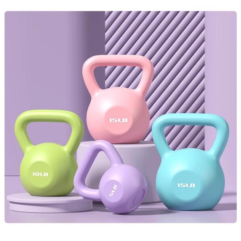 Vielseitige Gusseisen-Kettlebell für Heim-Workouts, in mehreren Farben erhältlich
