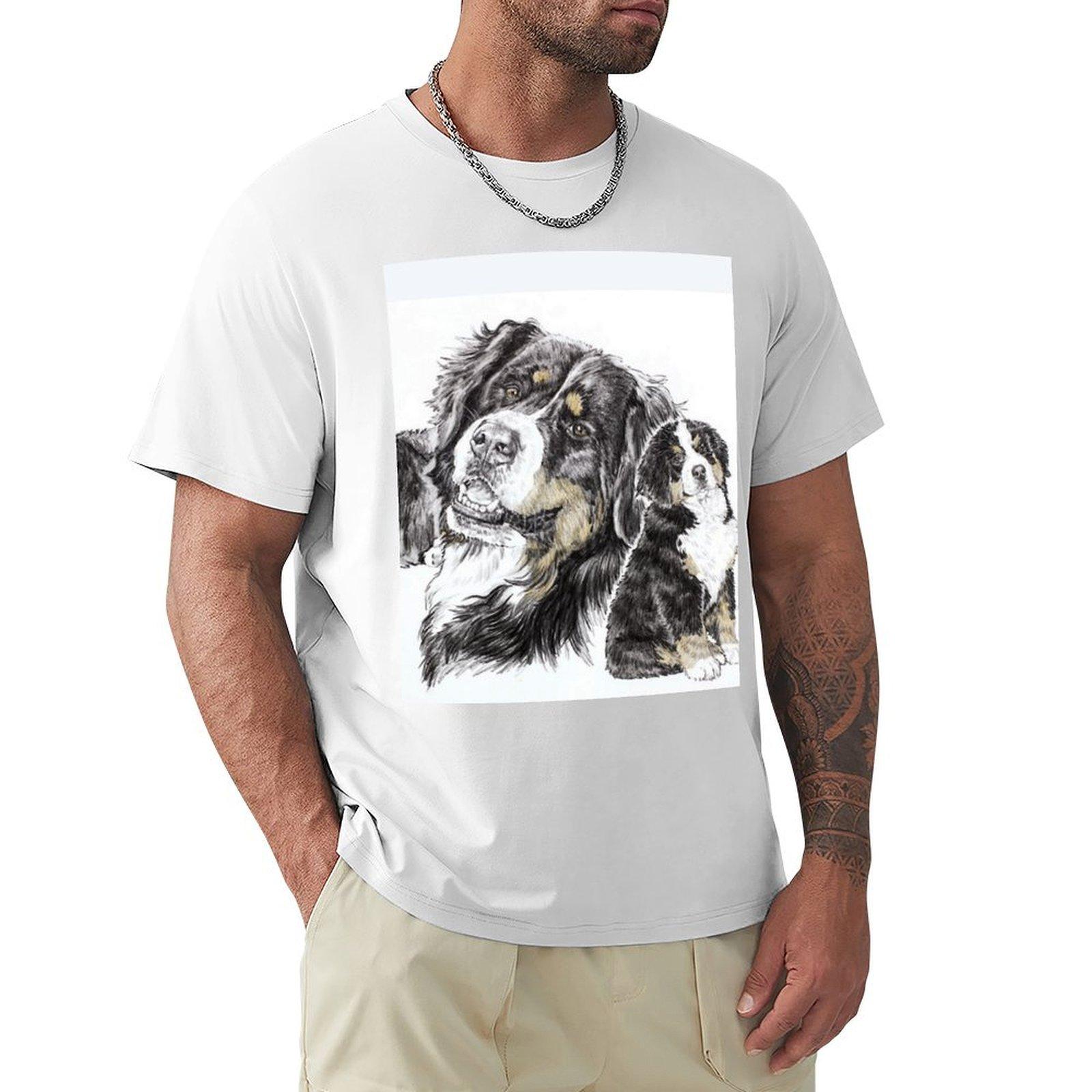 Bernese Mountain Dog Wrap TShirt graphic t shirts graphic shirts big and tall t shirts for men S