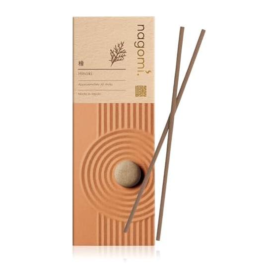 [Supervised by a long-established Buddhist altar store] Approximately 60 pieces of incense  Nagomi. Hinoki  Incense Hinoki Cypress Sandalwood Forest