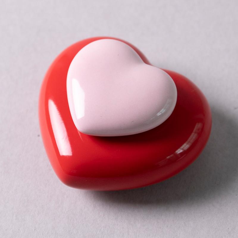 

Мини-керамическая герметичная банка в форме сердца, портативная керамическая банка для чая, капсулы для таблеток, помада, флакон-дозатор, контейнер для чая