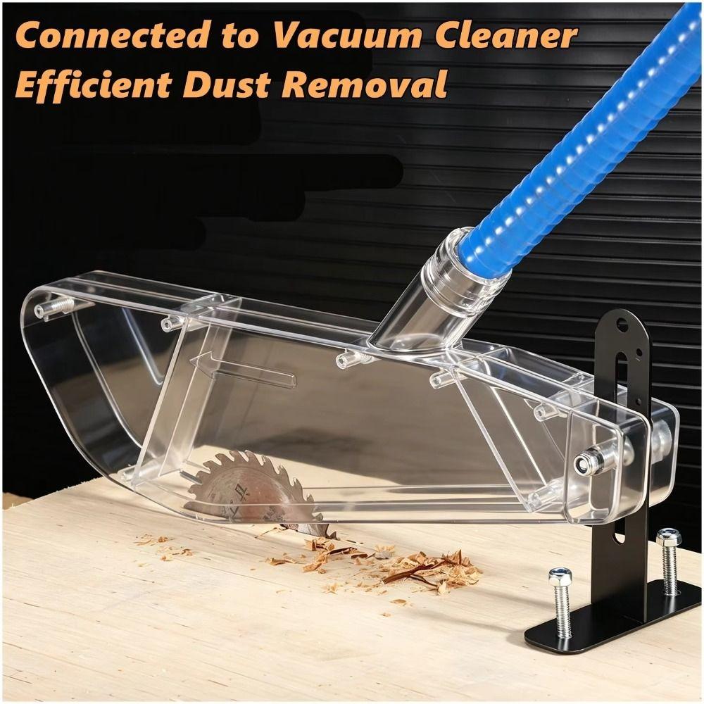 Anti-Dust Wood Router Safety Shell Universal Dust Guard Table Saw Protective Cover Woodworking