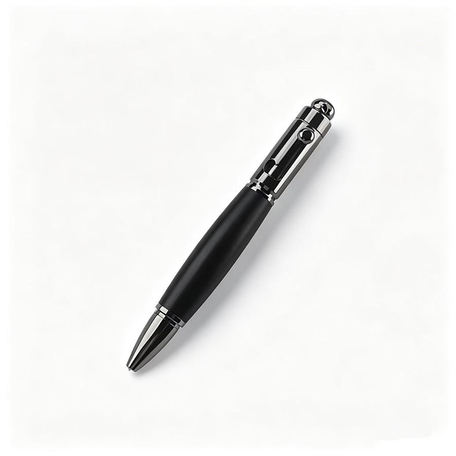 Mini Wooden Pocket Ballpoint Pen - Business Portable Stationery Pen