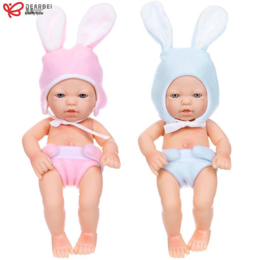 7-inch Soft Vinyl Reborn Baby Doll - Soothing Toy for Children