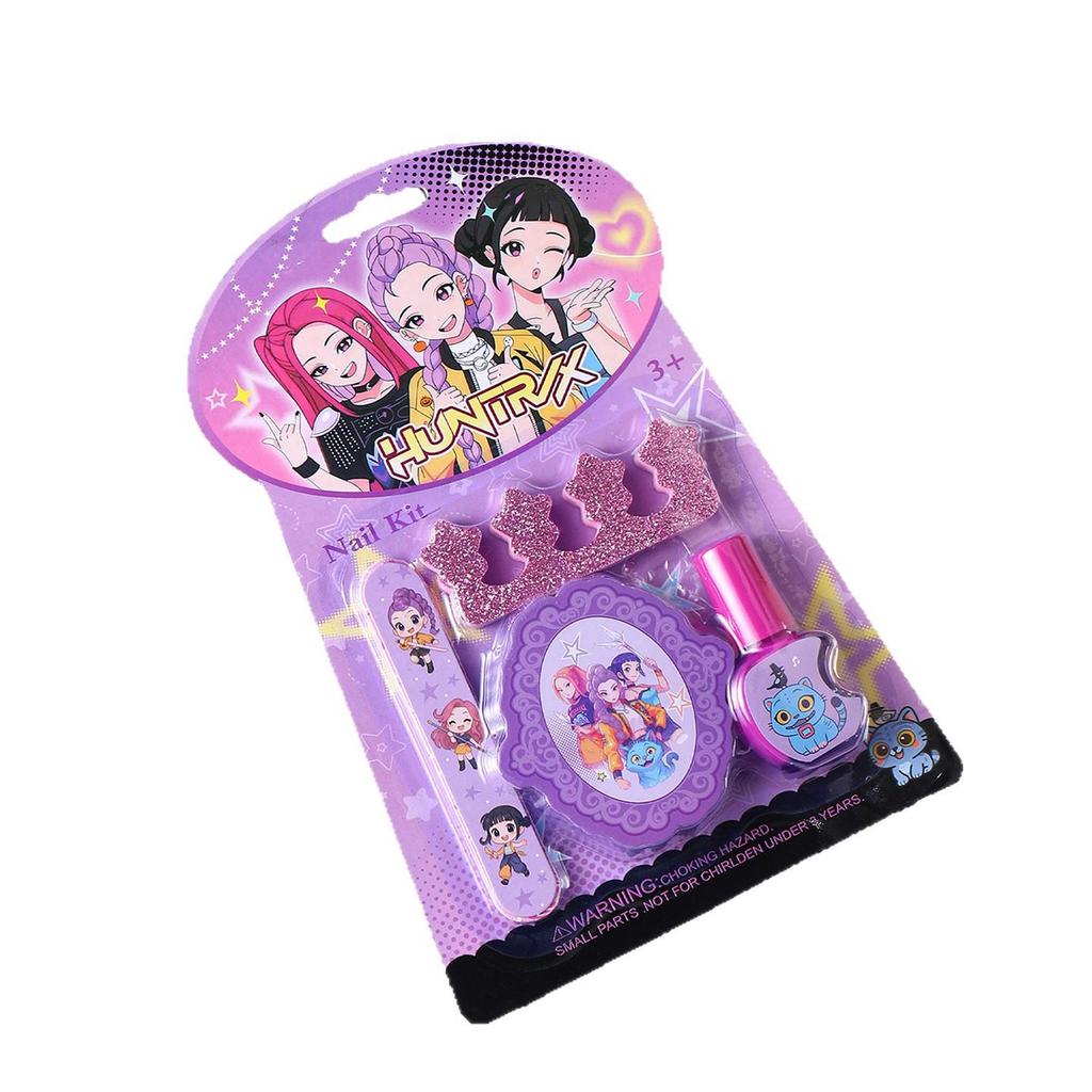 The Witcher KPOP Cartoon Nail Stickers for Girls (Ages 3-8) - Manicure Stickers & Children's Gift Set