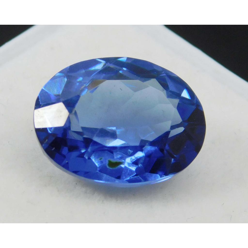 Natural Oval Shape 9.22 Carat Blue Sapphire Loose Gemstone CERTIFIED Ring Size A-1643
