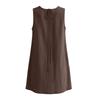 Sleeveless Ruffle Trim Tank Dress for Women Loose Fit Sundresses for Women Spring Dresses for Women Vacation Outfits for Women