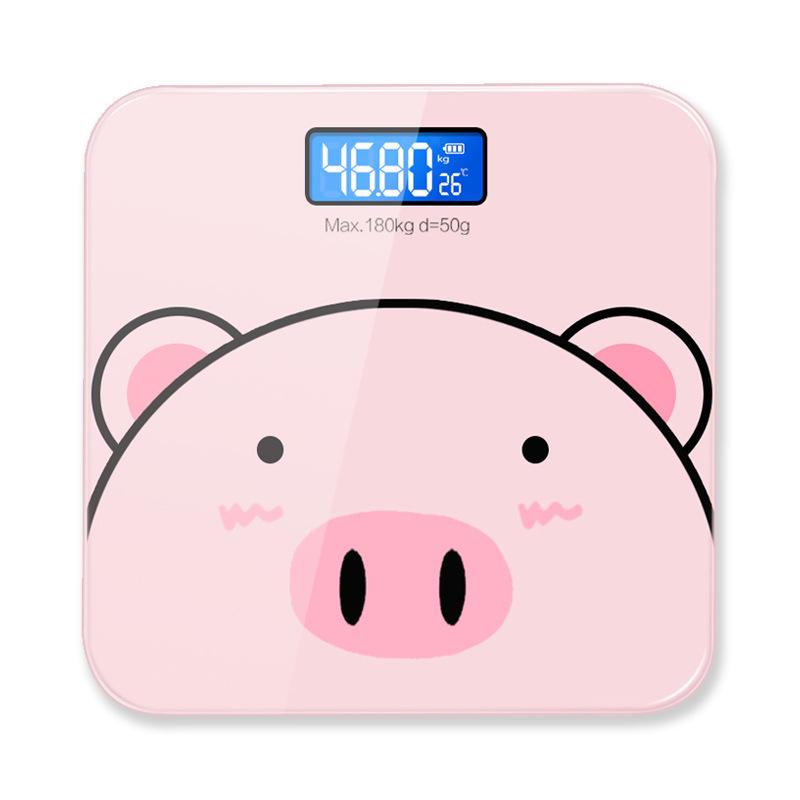 Baolan Gradient Smart Electronic Bathroom Scale - Compact, Accurate Body Weight Scale for Adults