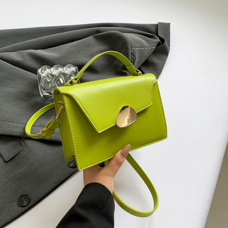 Simple Fashion Messenger Bag Casual Trend Small Square Bag Fashion Handbag 2025 Summer New Fashion Shoulder Bag