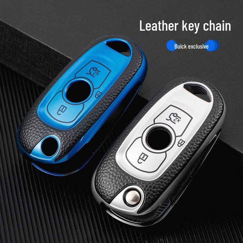 Pouzdro na klíč Buick Verano 2020: Unisex kožené ochranné pouzdro na klíč od auta