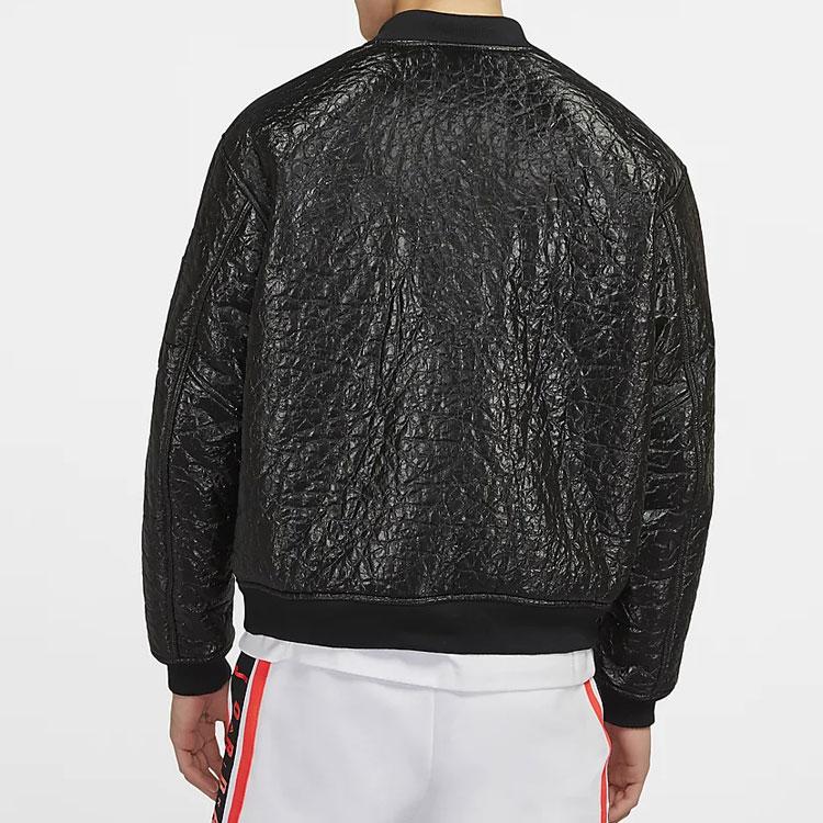 Jachetă bomber texturată Air Jordan 23 Engineered MA-1, pentru bărbați, negru CD5713-010